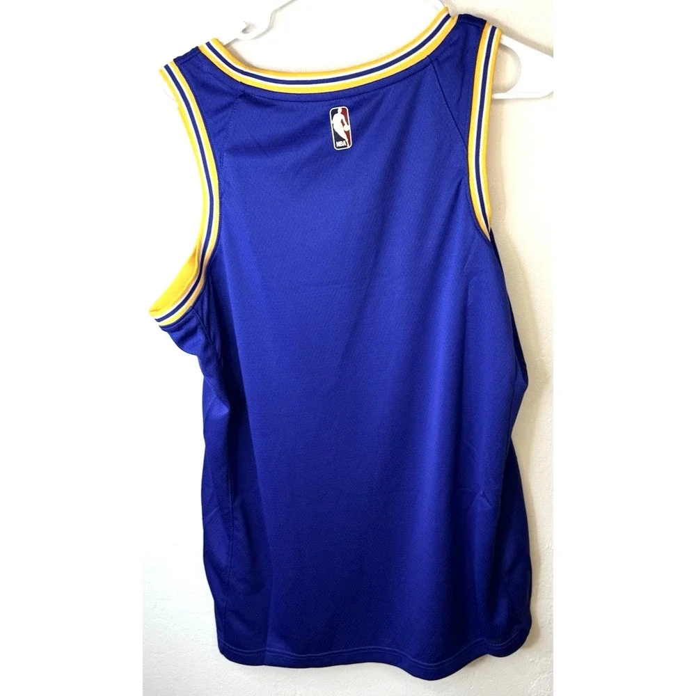 Nike Golden State Warriors HWC Nights Dri-FIT Jersey Mens M Blue NWT NBA -3765
